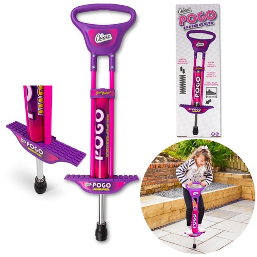 Pogo stick purple pink - pogo,