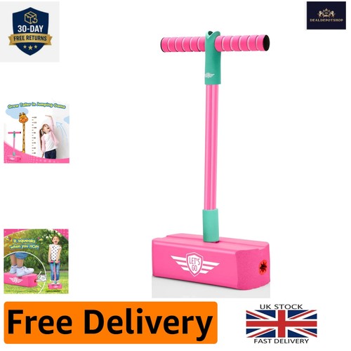 Exciting foam pogo - pogo, stick