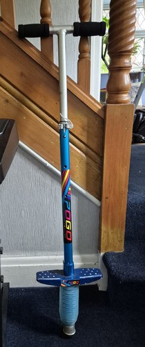 Kids blue pogo stick outdoor - stick,